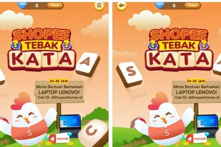 Bocoran Kunci Jawaban Tebak Kata Shopee Level 686, 687, 688, 689, 690, Ada Hadiahnya