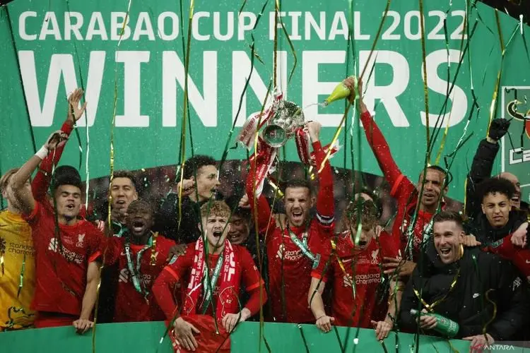 Menang Dramatis, Liverpool Juara Carabao Cup 2021/22