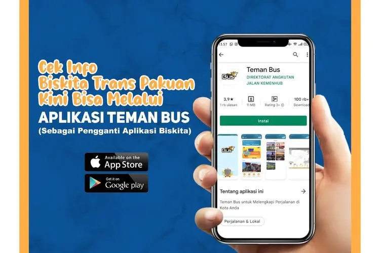 Naik BisKita Transpakuan Bogor Lebih Mudah Pakai Aplikasi Teman Bus