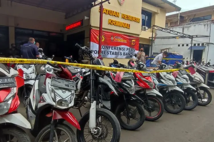 Kehilangan Motor? Cek Data Kendaraan Roda Dua Hasil Pengungkapan Operasi Jaran Lodaya 2022 di Sini