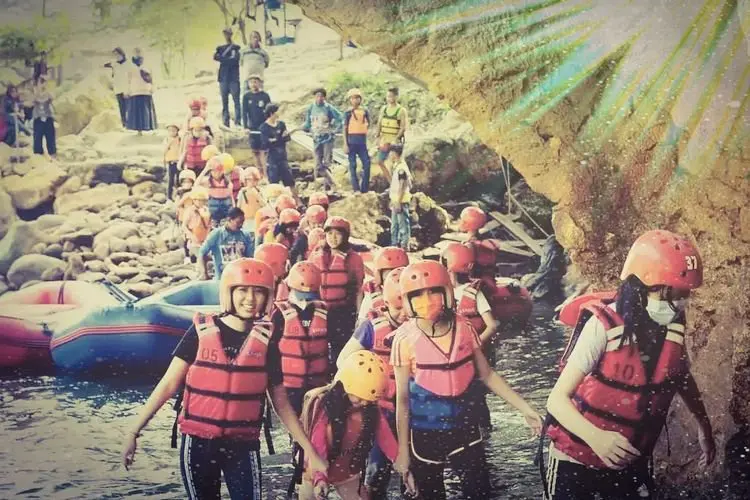 Banyak Dikunjungi Atlet Arung Jeram, Ini Daya Tarik  Wisata Alam Shanghyang Kenit  