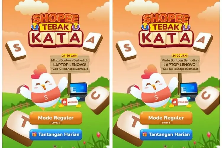Update! Kunci Jawaban Shopee Tebak Kata Level 741, 742, 743, 744, 745, Dapatkan Hadiah Menarik