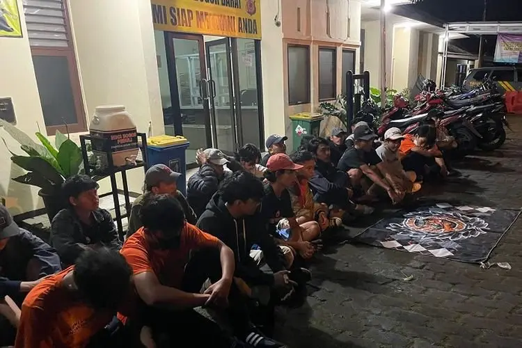 Bentrok Oknum Suporter Persib dan Persija di Jalan Soleh Iskandar Bogor, 26 Pelaku Diamankan Polisi