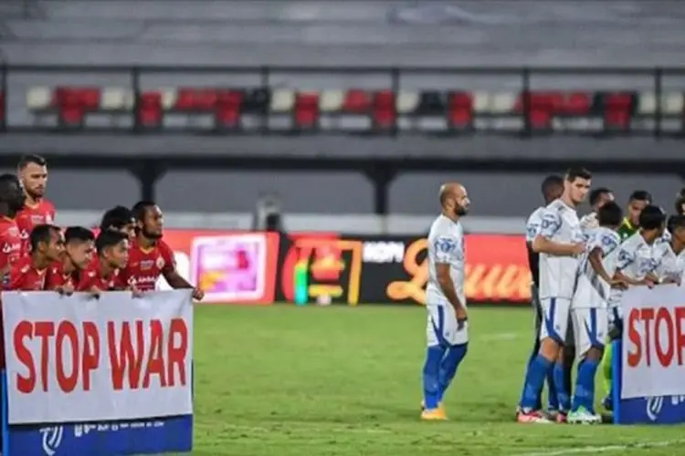 Pengakuan Mohammed Rashid Usai Tolak Pegang Spanduk 'Stop War' di Laga Persib vs Persija