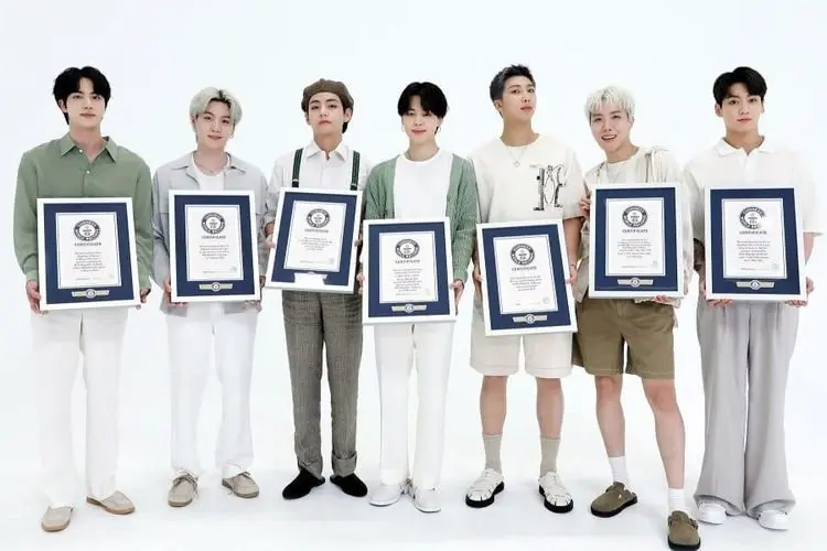 Bertambah Lagi! BTS Pecahkan 3 Guinness World Records Baru untuk Jumlah Pengikut Media Sosial Tertinggi