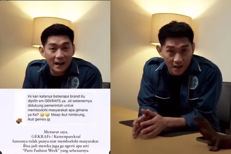 Heboh Brand Indonesia Dituding Nebeng Nama Paris Fashion Week, Ketua Bakominfo Gekrafs Angkat Bicara