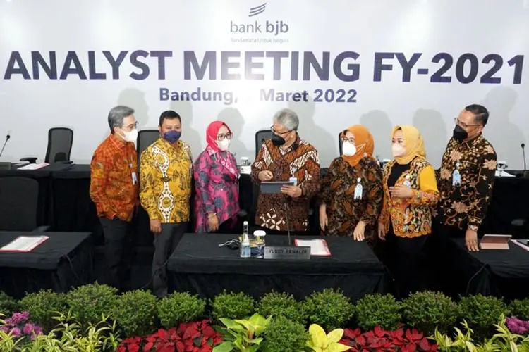 Foto: Analyst Meeting FY 2021 bank bjb