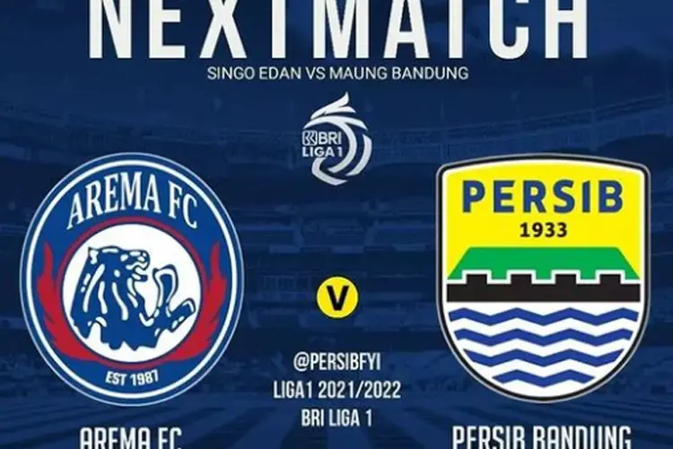 Jadwal BRI Liga 1 Rabu 9 Maret 2022 Besok, Ada Laga Arema Vs Persib