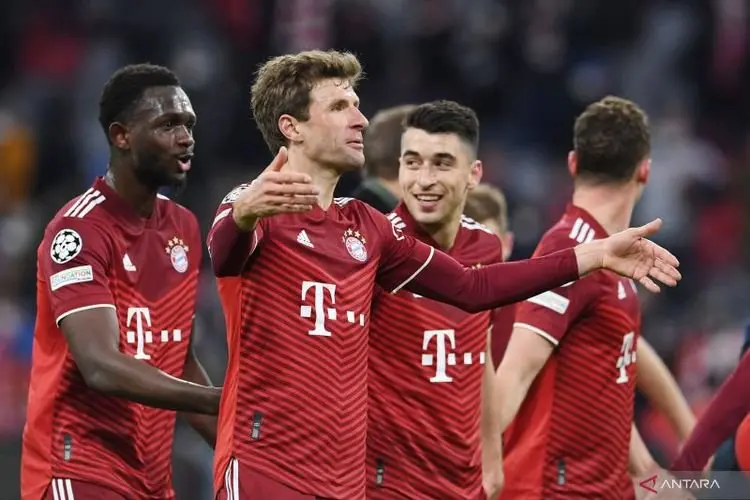 Bayern Muenchen ke Perempat Final Setelah Hancurkan Salzburg 7-1
