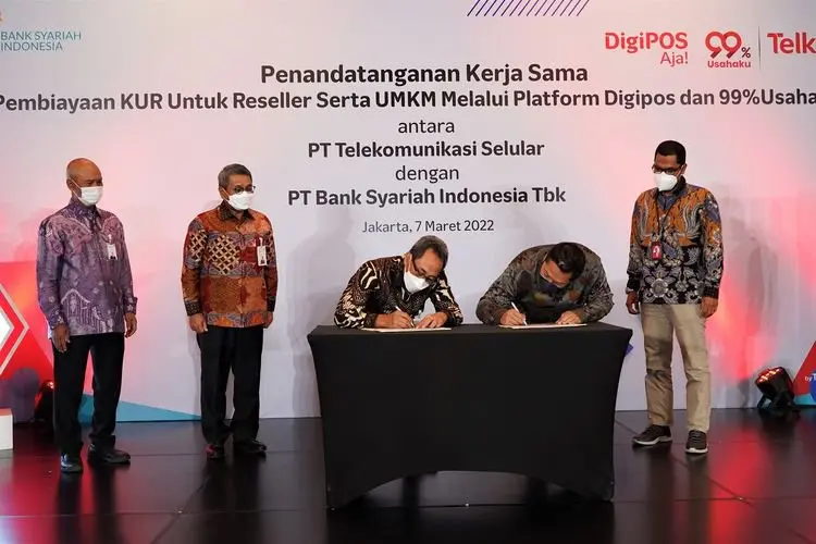 Kerja Sama Telkomsel dan Bank Syariah Indonesia Hadirkan KUR Syariah 