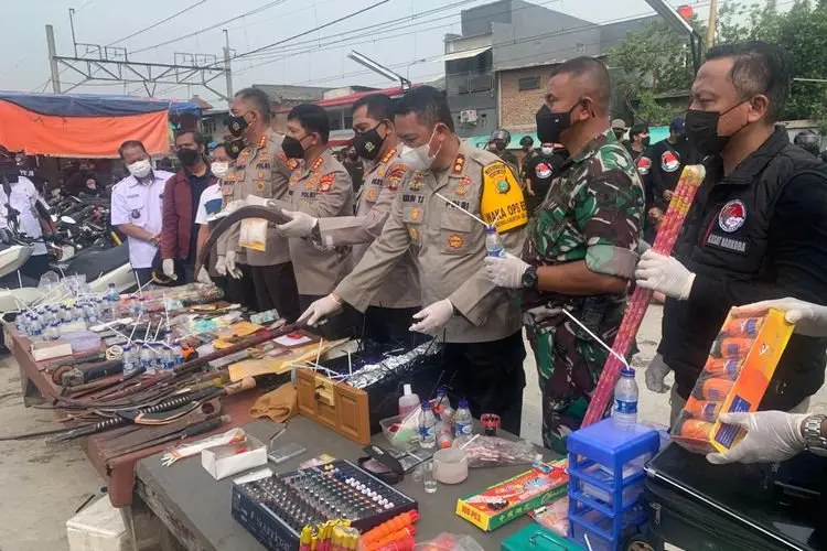 Berantas Peredaran narkoba di Kampung Baharu, Personel Gabungan Tangkap 26 Pelaku
