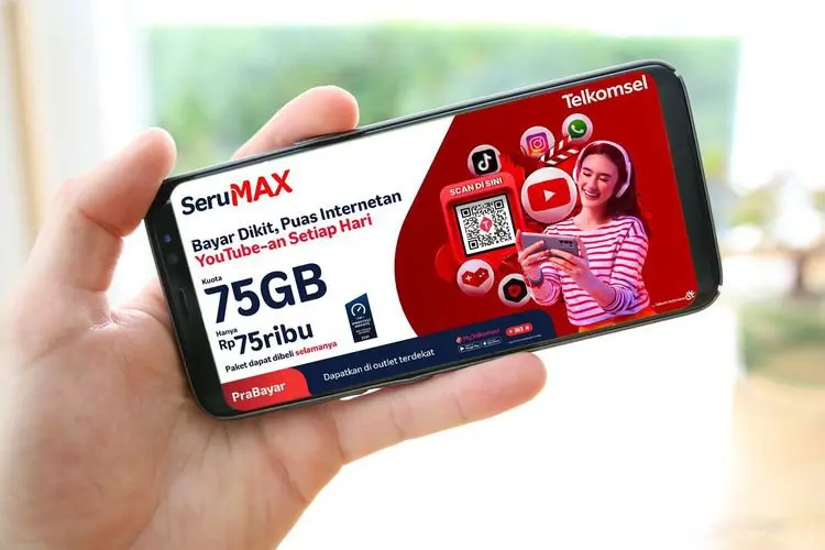 Telkomsel Hadirkan Kartu Perdana dan Paket Internet SeruMAX, #BayarDikitDapatBanyak 