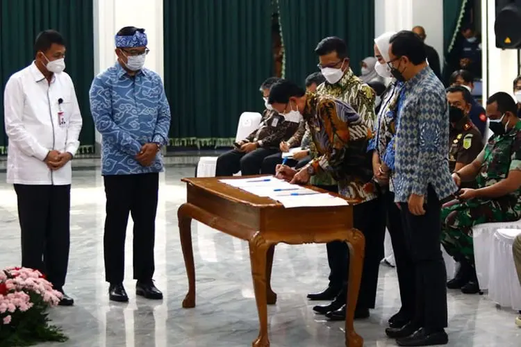Foto: Rakor Pemberantasan Korupsi Terintegrasi Kepala Daerah se-Jawa Barat