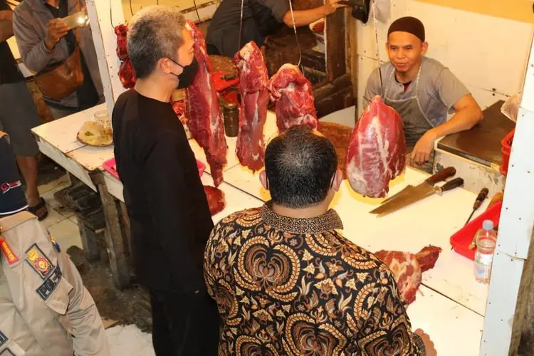 Jelang Ramadan Harga Daging  di Bogor Naik, Stok Minyak Goreng Dipastikan Aman