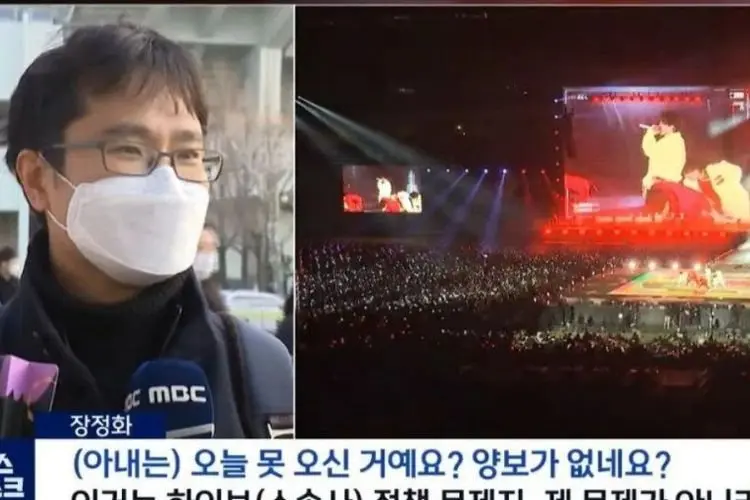 Viral! Baku Hantam Gara-gara Tiket, Seorang Suami Tinggalkan Istri di Rumah Demi Nonton Konser BTS