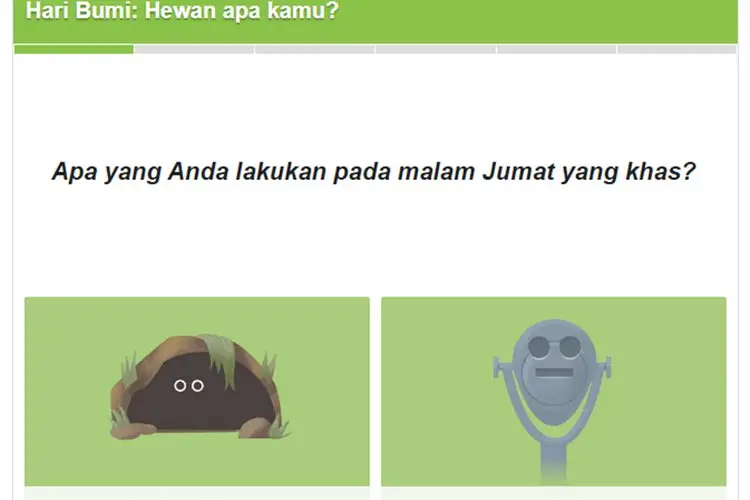Link dan Cara Main Kuis Hari Bumi, Temukan Hewan yang Gambarkan Kepribadianmu!
