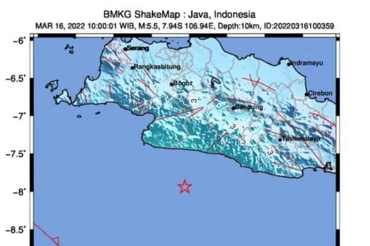 Gempa Sukabumi Terasa Hingga ke Bandung, Warga: Kerasa Banget!