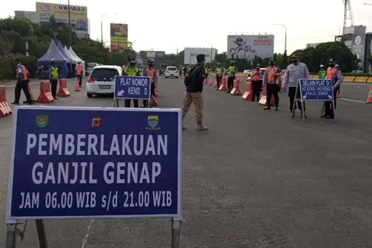 Polisi : Ganjil Genap Tetap Berjalan di Kota Bandung