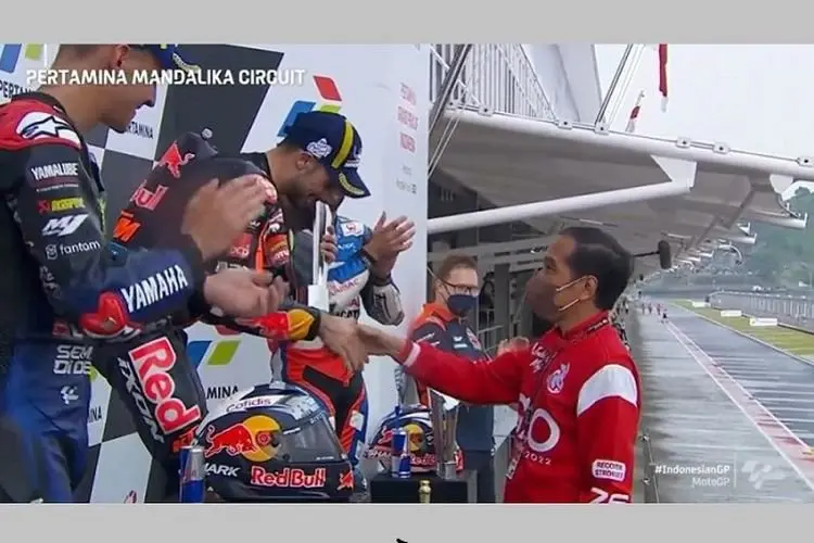 Awalnya Presiden Jokowi Jagokan Marc Marquez, Tiba-tiba Berbelot ke Fabio Quartararo