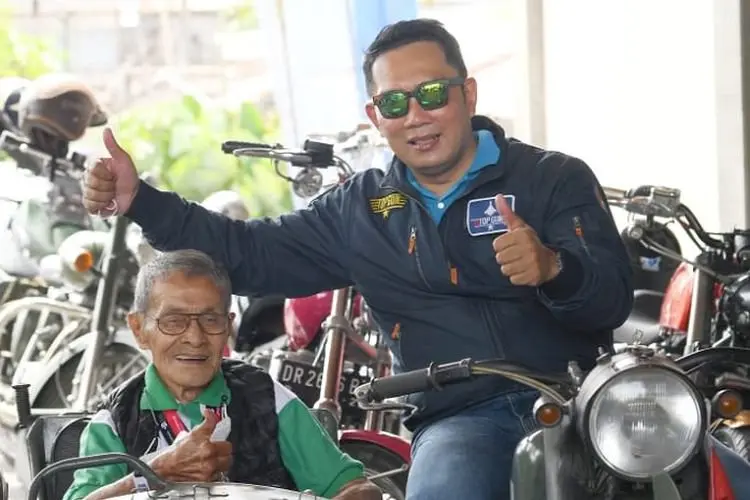 Ketika Ridwan Kamil Ajak Tjetjep Heriyana Keliling Mataram, Buka Kenangan Manis sang Pebalap