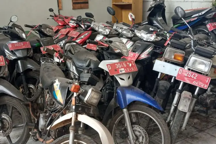 Besok... Pemkot Cimahi Lelang Puluhan Kendaraan Bermotor, Limitnya Senilai Rp16,5 Juta