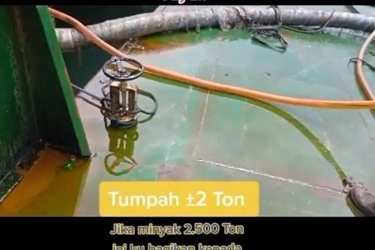 Viral Video Minyak Goreng Tumpah ke Laut, Satgas Pangan Polri Langsung Usut