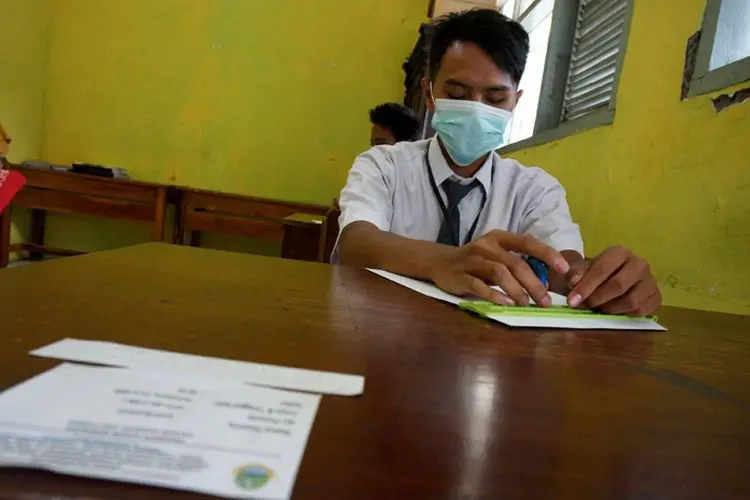 Foto: USBN SLB Tingkat SMA di Kota Bandung