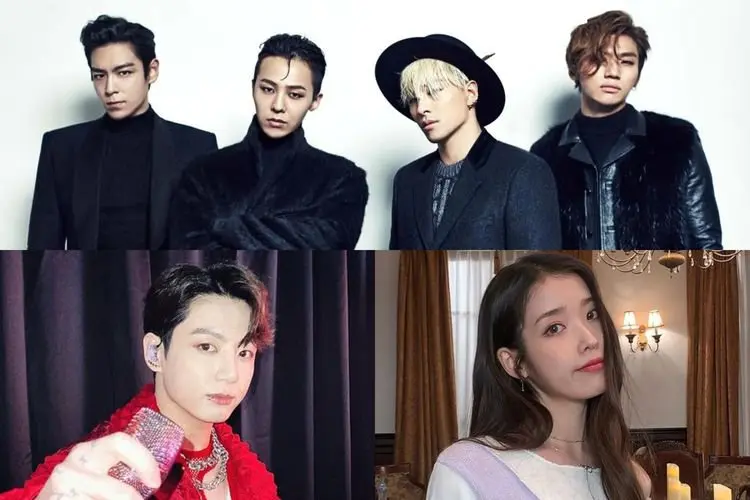 Mulai dari Jungkook BTS hingga IU, 6 Idol K-Pop Ini Merupakan Fans Berat BIGBANG