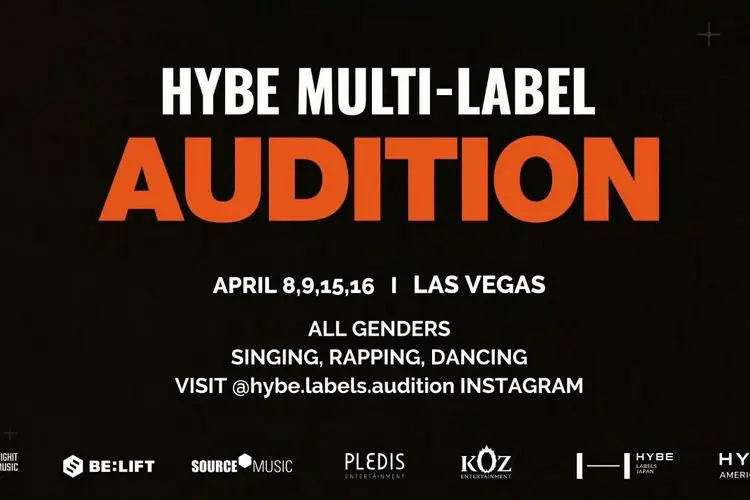Tidak Hanya Menggelar Konser BTS saja, HYBE Umumkan akan Ada Audisi Multi-Label di Las Vegas