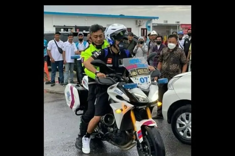 Kronologi Aipda L Dwi Prayitno Tolong Pebalap MotoGP Franco Morbidelli Saat Ketinggalan Pesawat