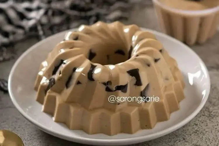 Resep Menu Takjil Puding Cappuccino Cincau Mudah Dan Enak