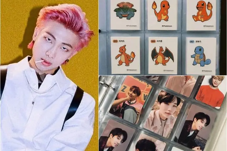 RM BTS Obsesi Stiker Pokemon Disaat Penggemar Kumpulkan Foto Card Idol K-Pop: Itu Sangat Meyenangkan