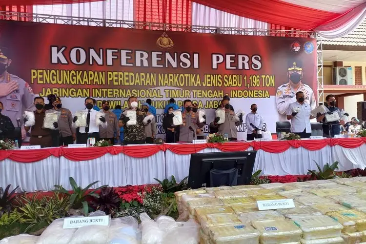 Kapolri Sebut Pengungkapan Sabu 1,2 Ton di Pangandaran Jaringan Internasional