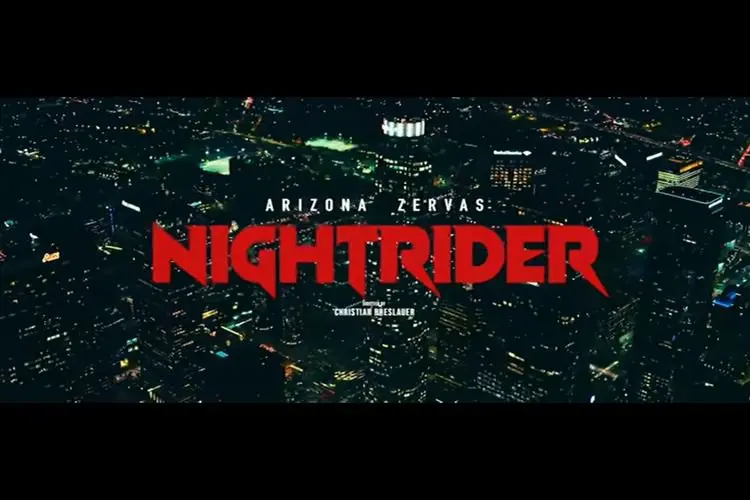 Lirik Lagu NIGHTRIDER â Arizona Zervas