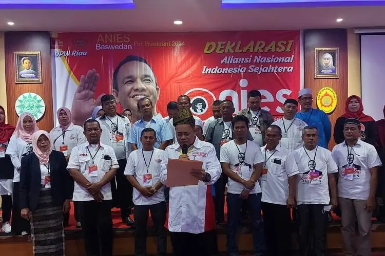 Masyarakat Riau Deklarasikan Anies Maju pada Pemilihan Presiden  2024