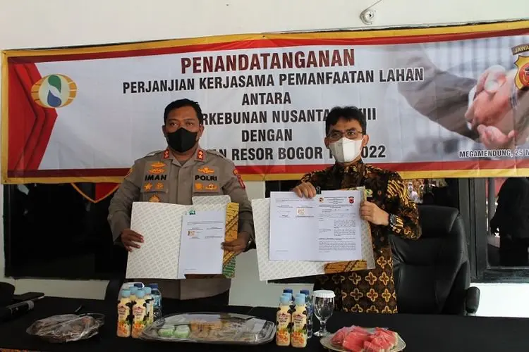 Sah, Mapolsek Megamendung Kini 'Resmi' Berdiri di Lahan PTPN VIII