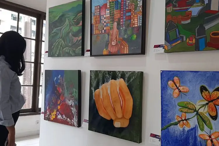 99 Seniman Alumni IKIP Ramaikan Pameran Bandung Lautan Art Dipamerkan di GPK