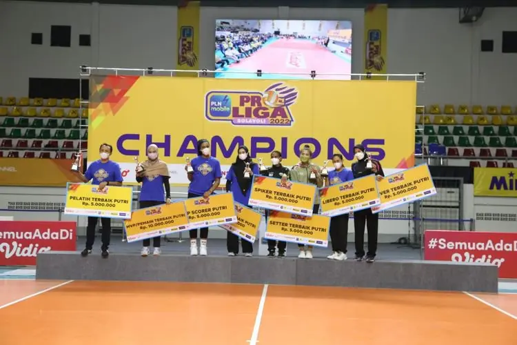 Buah Manis Perjuangan, Bandung bjb Tandamata Berhasil Rengkuh Juara Proliga 2022