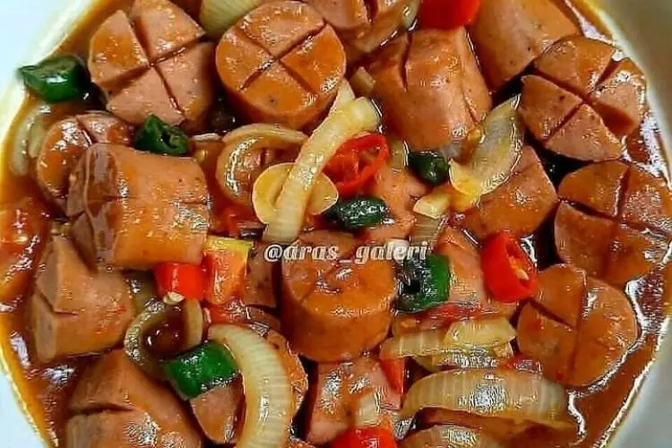 Resep Buka Puasa, Sosis Asam Manis yang Menggugah Selera