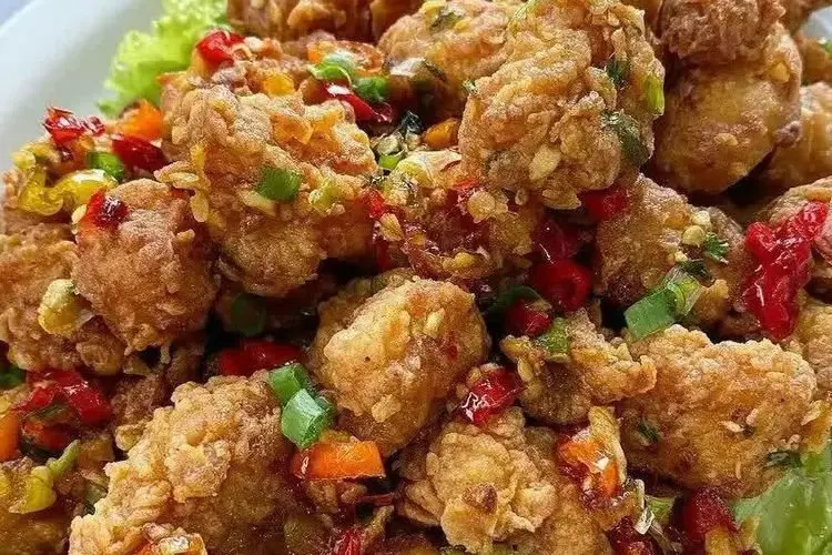 Resep Buka Puasa, Chicken Pop Cabe Garam untuk Menu Keluarga