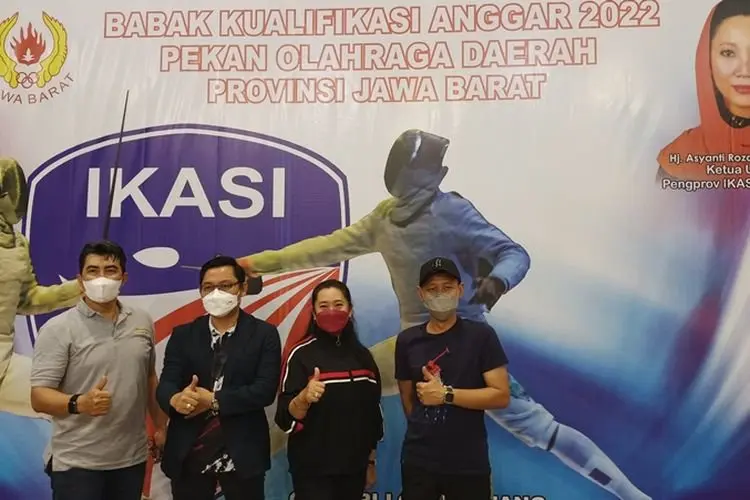 215 Atlet Anggar Bersaing di Babak Kualifikasi Porprov Jabar XIV
