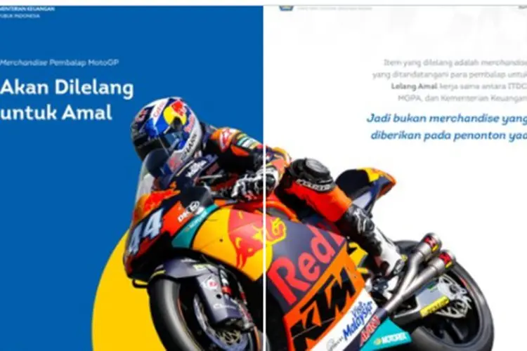 Barang yang Didapat Penonton dari Pembalap MotoGP 2022 Bakal Dilelang Kemenkeu?