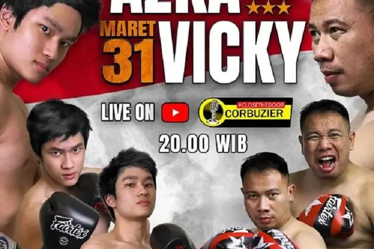 Siap Tarung Lawan Vicky Prasetyo, Ini 4 Bekal Ilmu Bela Diri yang Disiapkan Azka Corbuzier