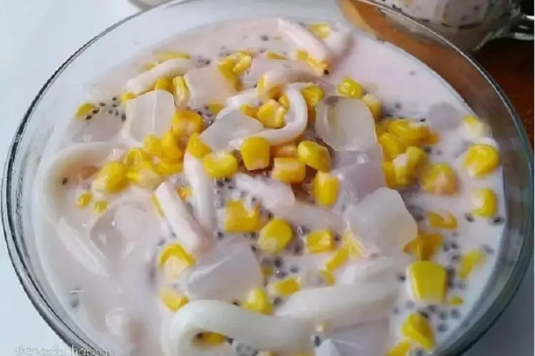 Resep Takjil Ramadhan Es Jagung Kelapa, Bikin Seger Waktu Buka Puasa