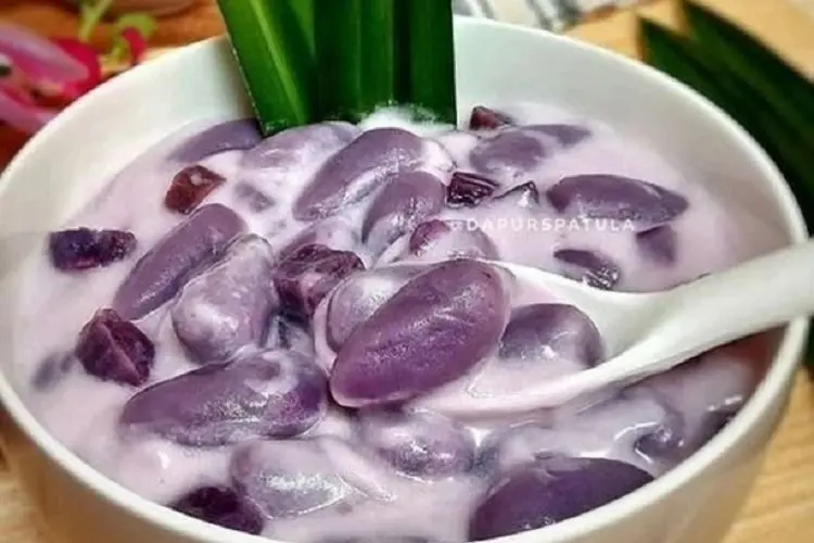 Resep Takjil Ramadhan Katiri Mandi Ubi Ungu, Sabar! Santap Saat Buka Puasa