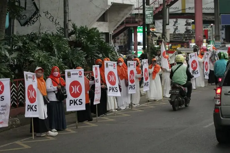 Sambut Ramadhan, PKS Kota Cimahi Gelar Aksi Flashmob