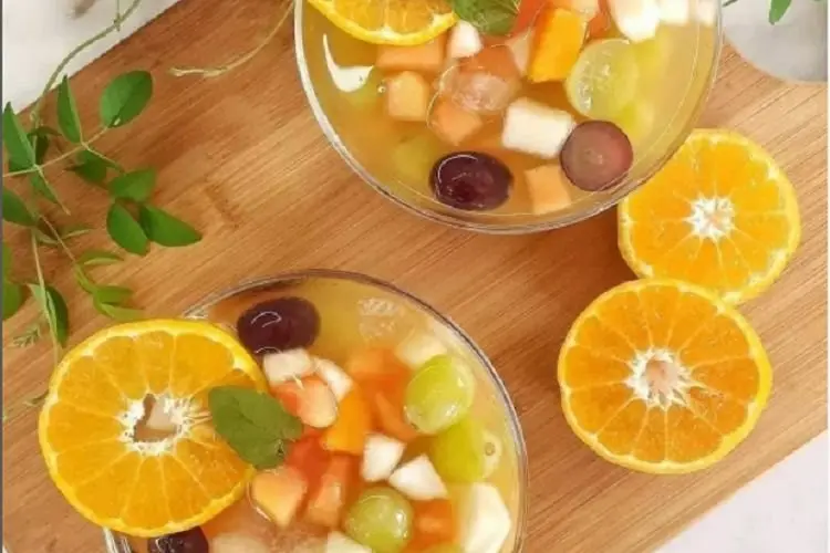 Resep Takjil Ramadhan Sop Buah Kuah jeruk, Menu Buka Puasa Hari Ini 3 April 2022