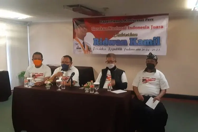 Gerakan Nasional Indonesia Dukung Ridwan Kamil Maju di Pilpres 2024