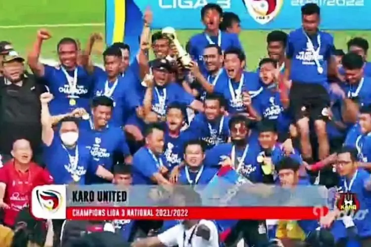 Karo United FC Juara Liga 3, Erick Thohir Kagum Langsung Guyur Bonus Rp200 Juta