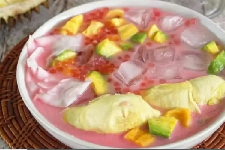 Resep Takjil Ramadhan Es Oyen Durian, Segar Menggoda